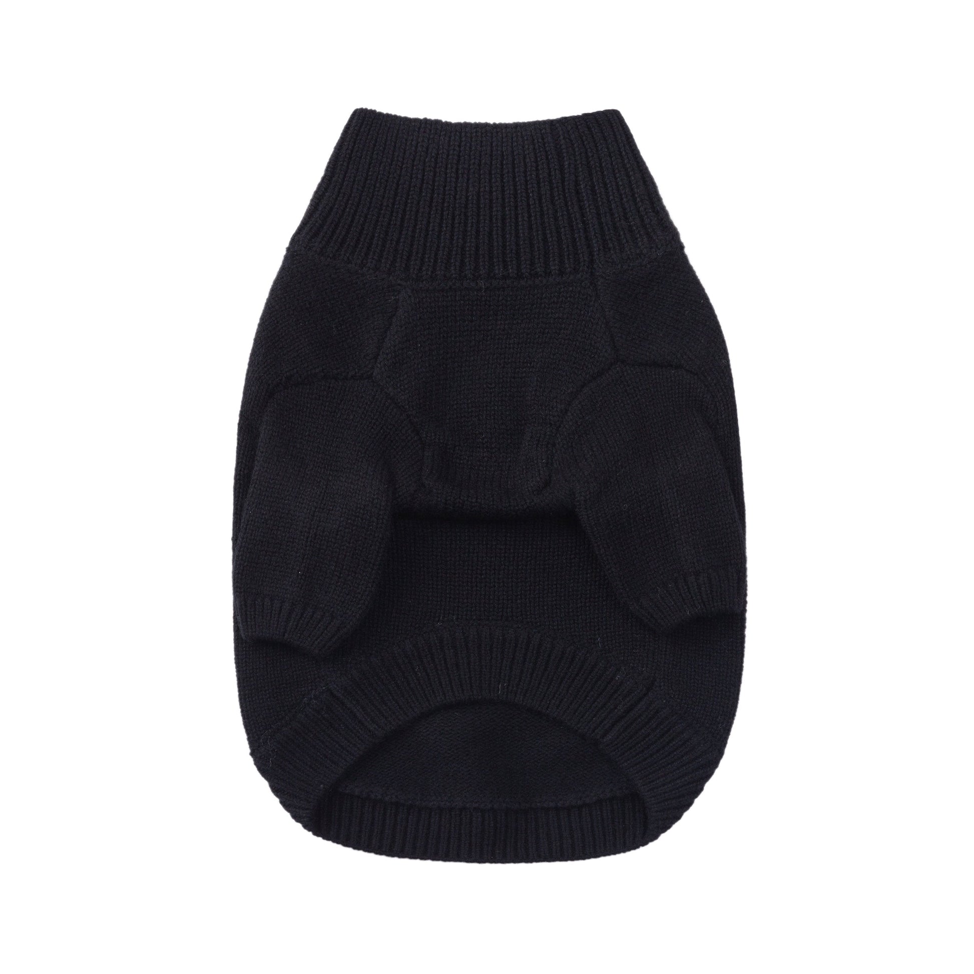 Turtleneck Long Sleeve Jumper with Embroidered Bird