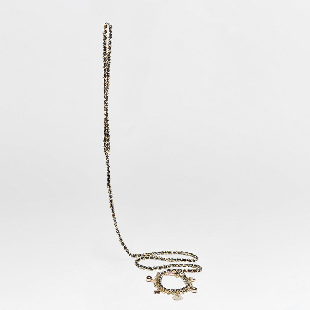 Golden Chain Lead and Collar