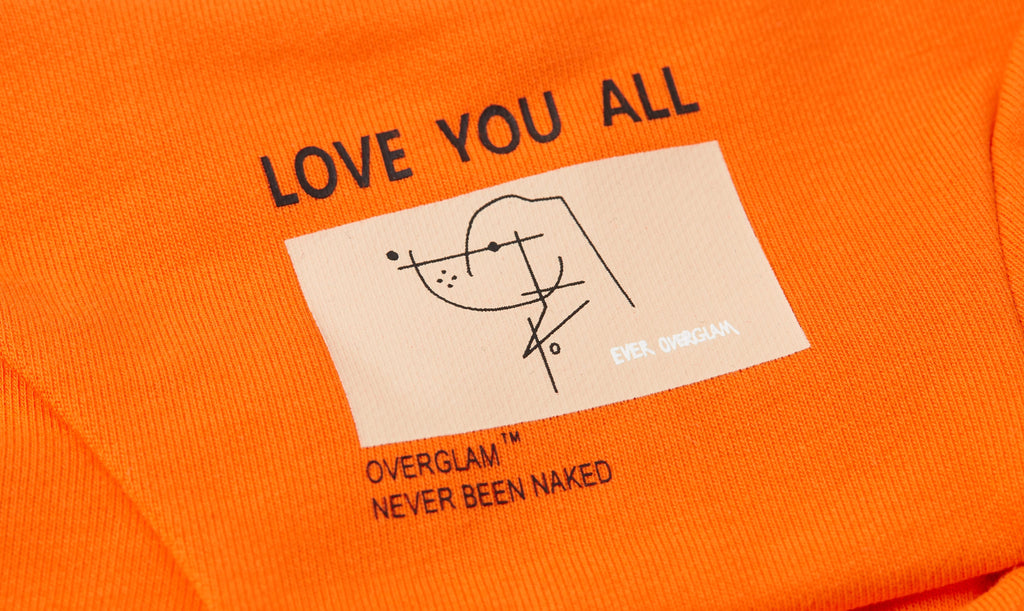 Love You All Sweatshirt with Dog Print