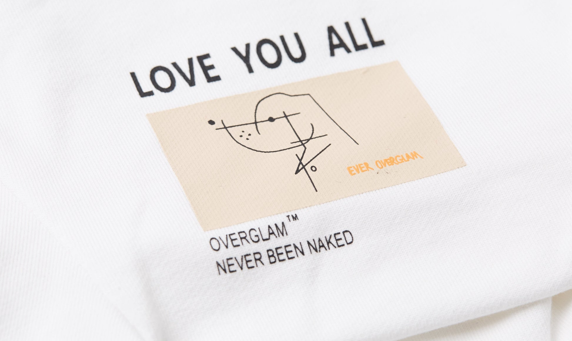 Love You All Sweatshirt with Dog Print