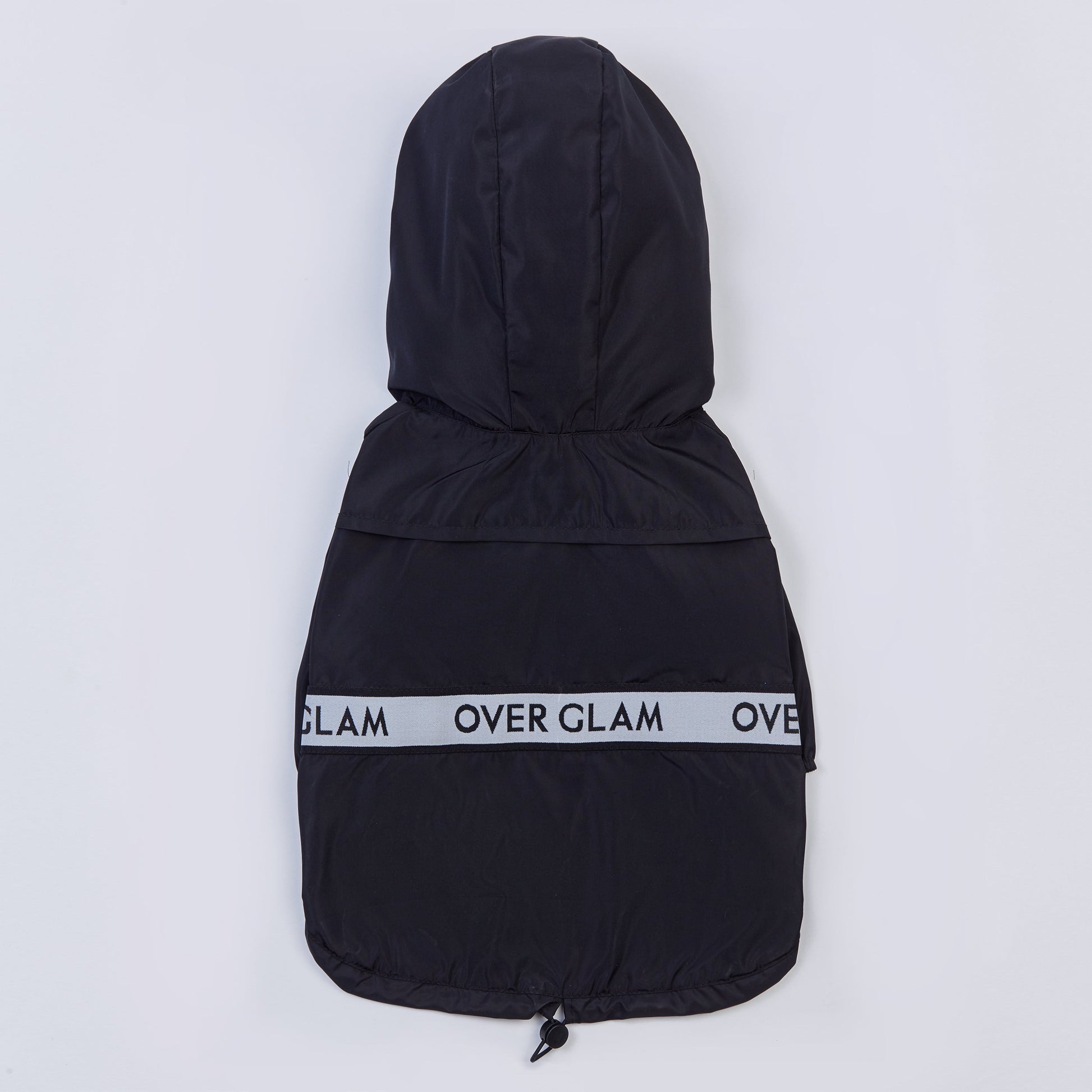 Thin Coat with Overglam Ribbon in Black