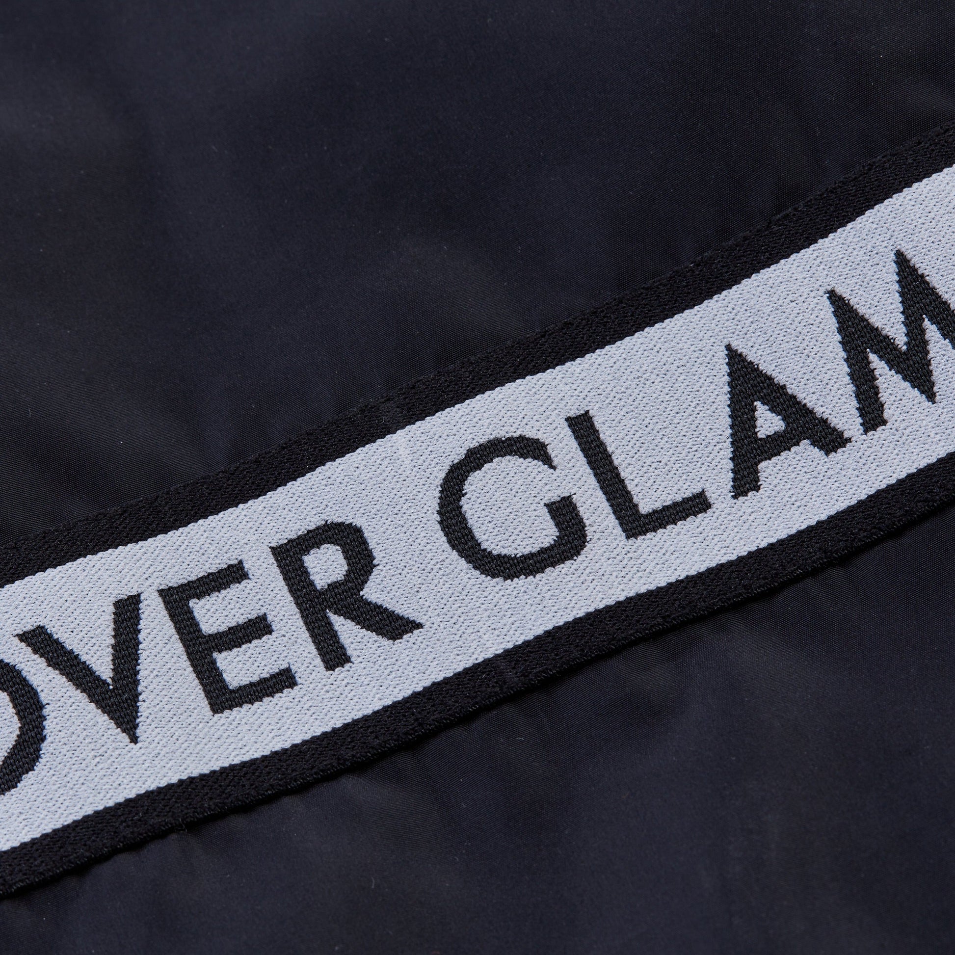 Thin Coat with Overglam Ribbon in Black