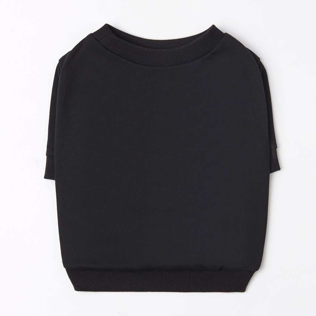 O NO Sweatshirt in Pink and Black