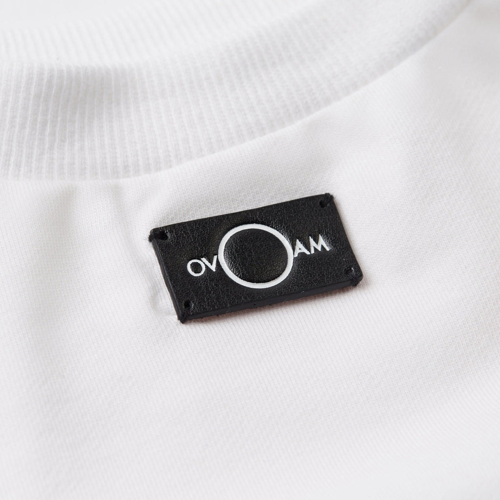 Skateboard Print Sweatshirt in Black and White