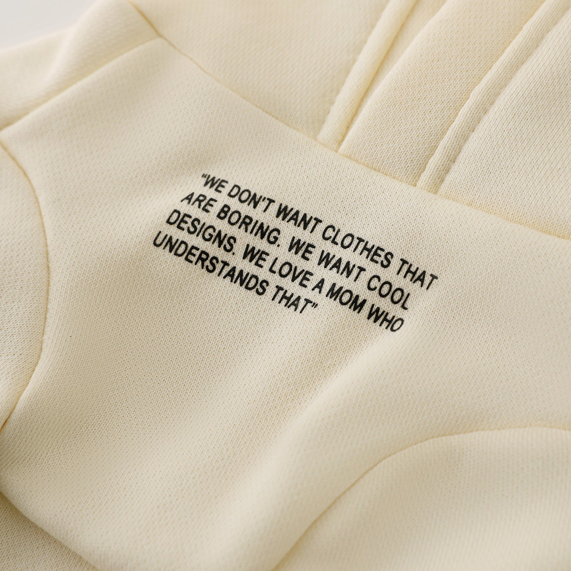 Hoodie with Slogan for Mom