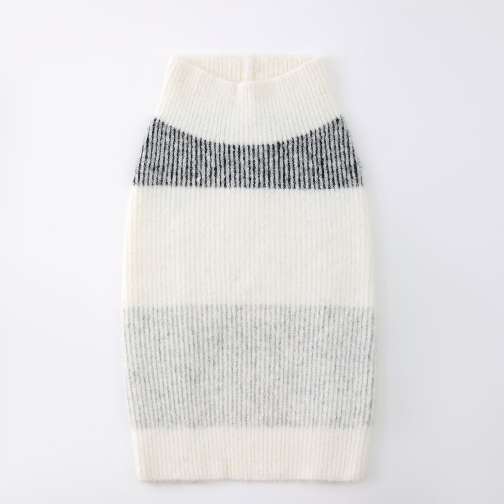 Sleeveless Contrast Stripe Jumper