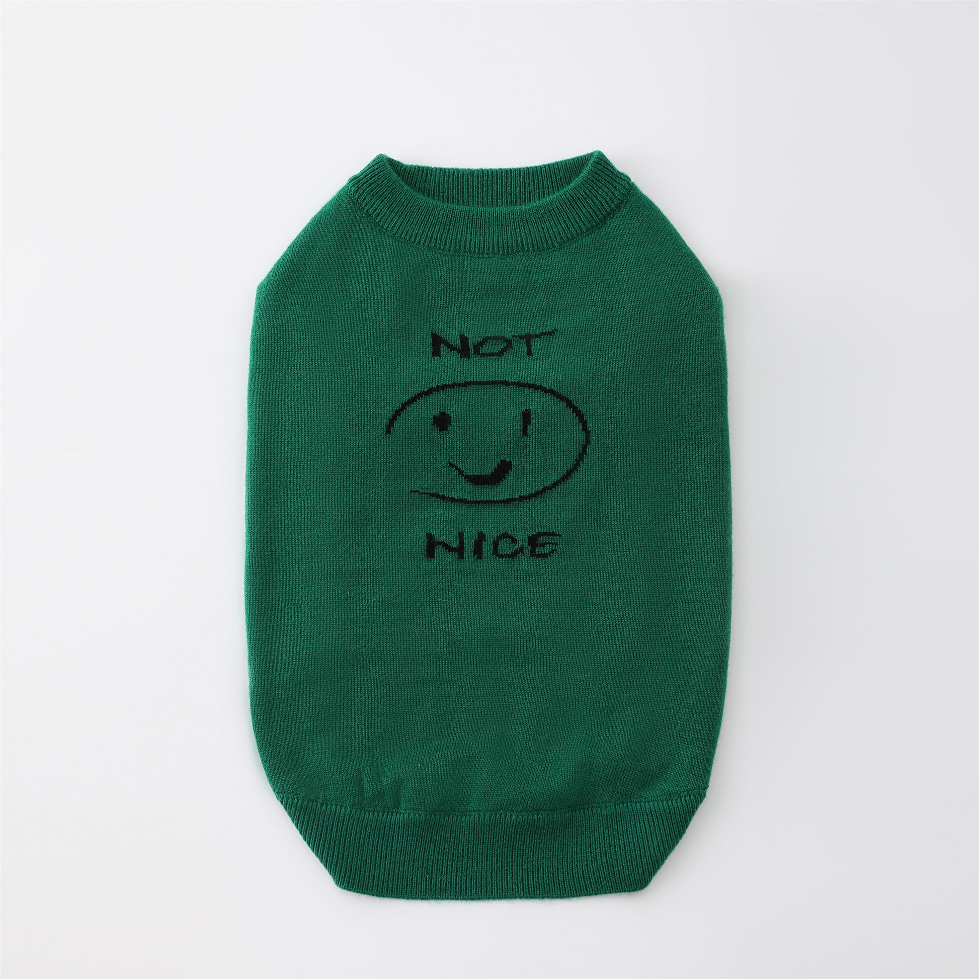 Smile Jumper in Emerald Green and Olive