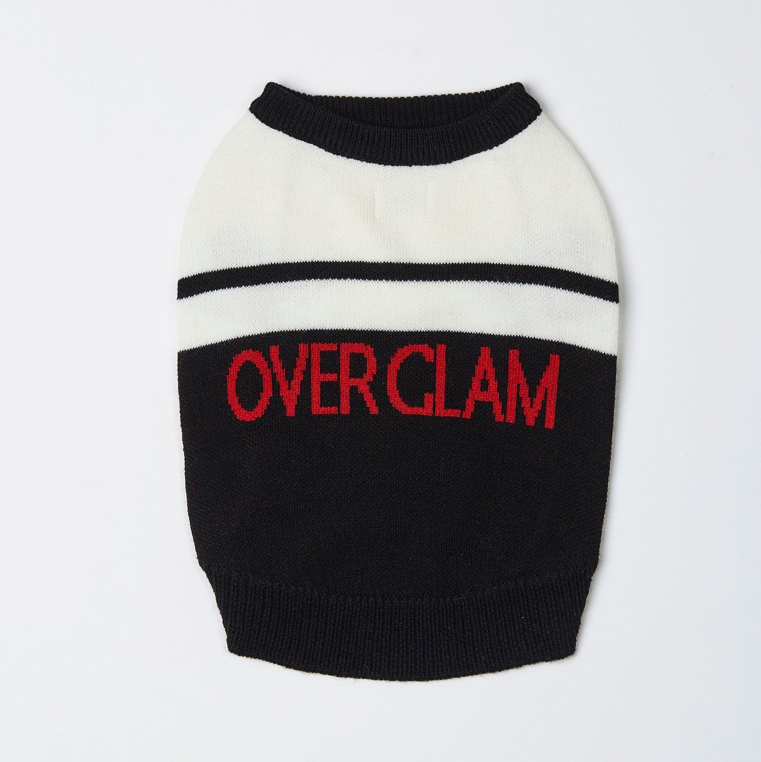 Logo Stripe Jumper Black