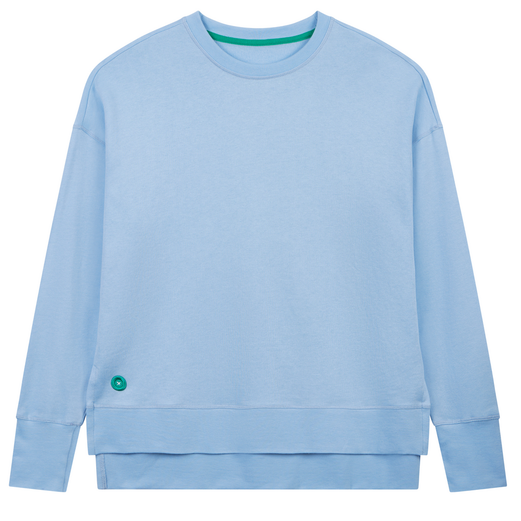 Longline Cotton Sweatshirt Unisex