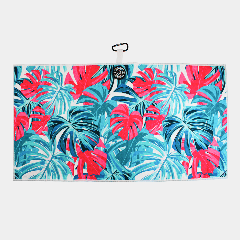 Magnetic Golf Towel in Palm Breeze