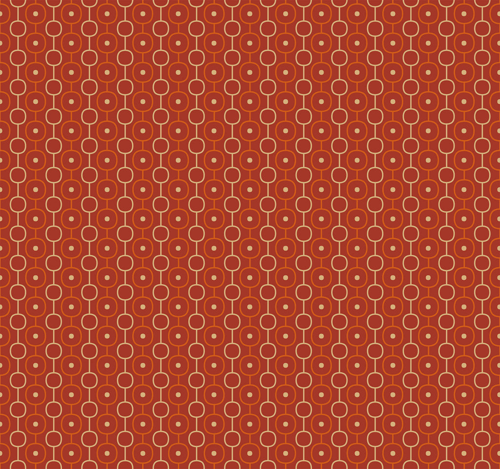 Retro Chain Pattern Wallpaper