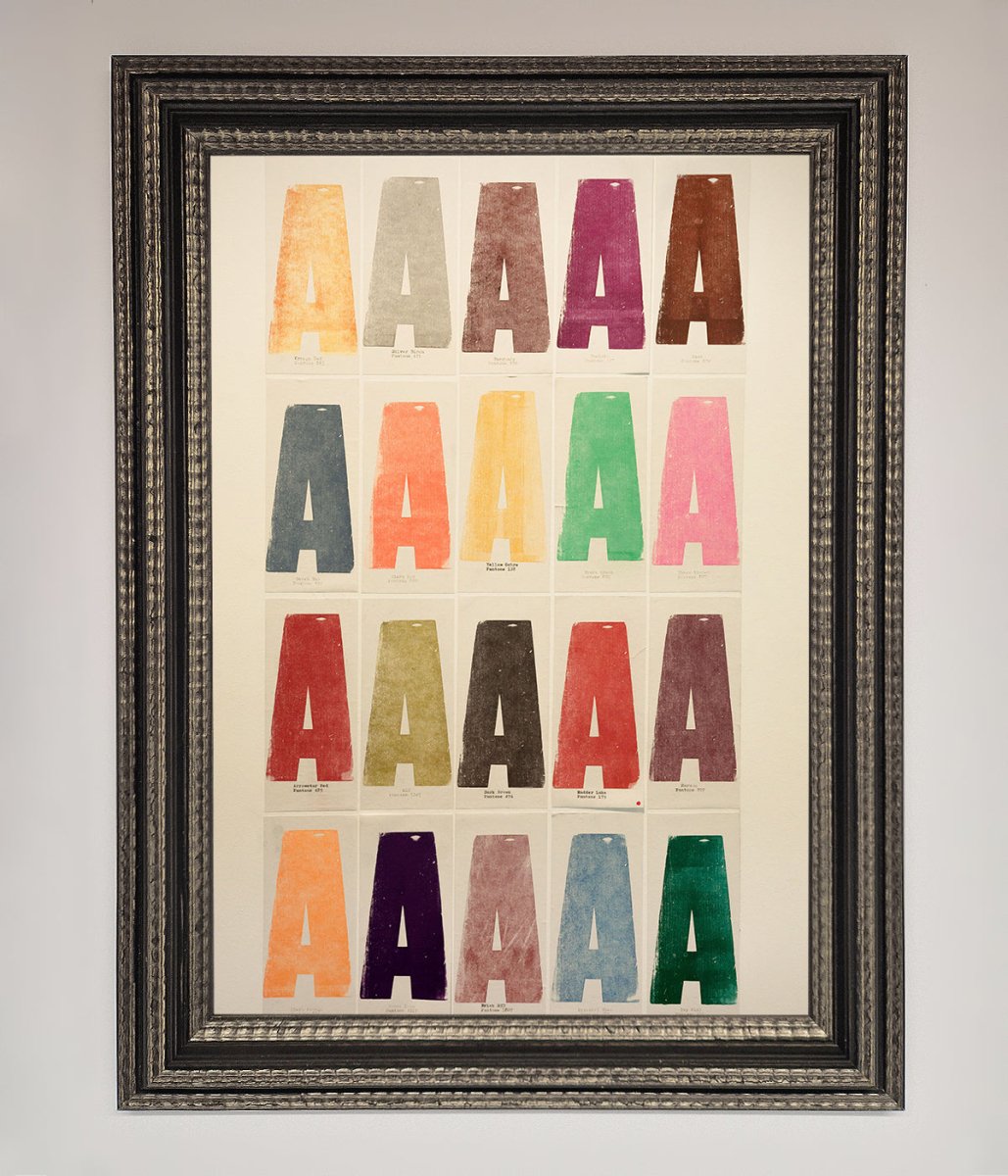 Framed Colour Poster Art Print