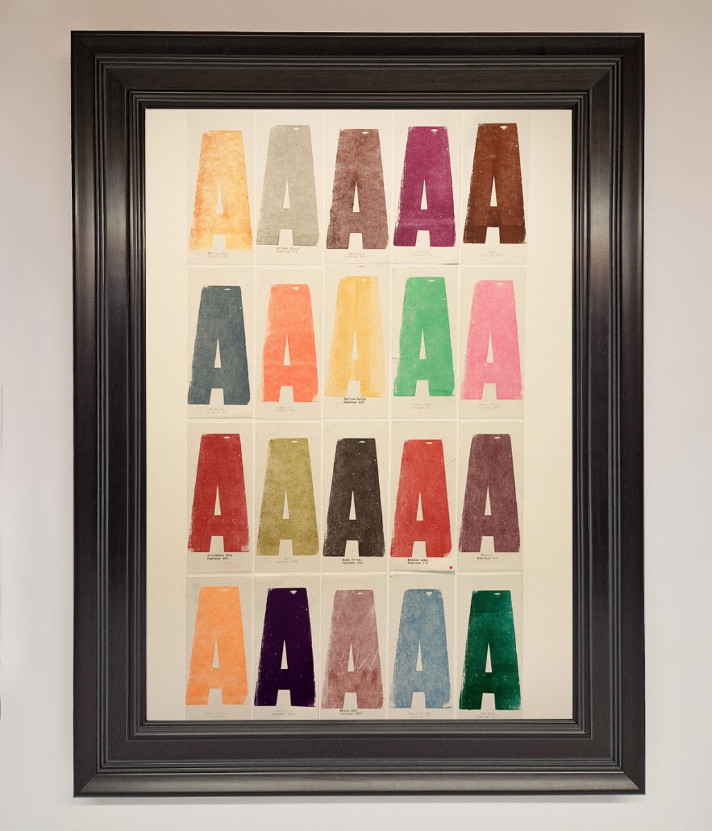 Framed Colour Poster Art Print