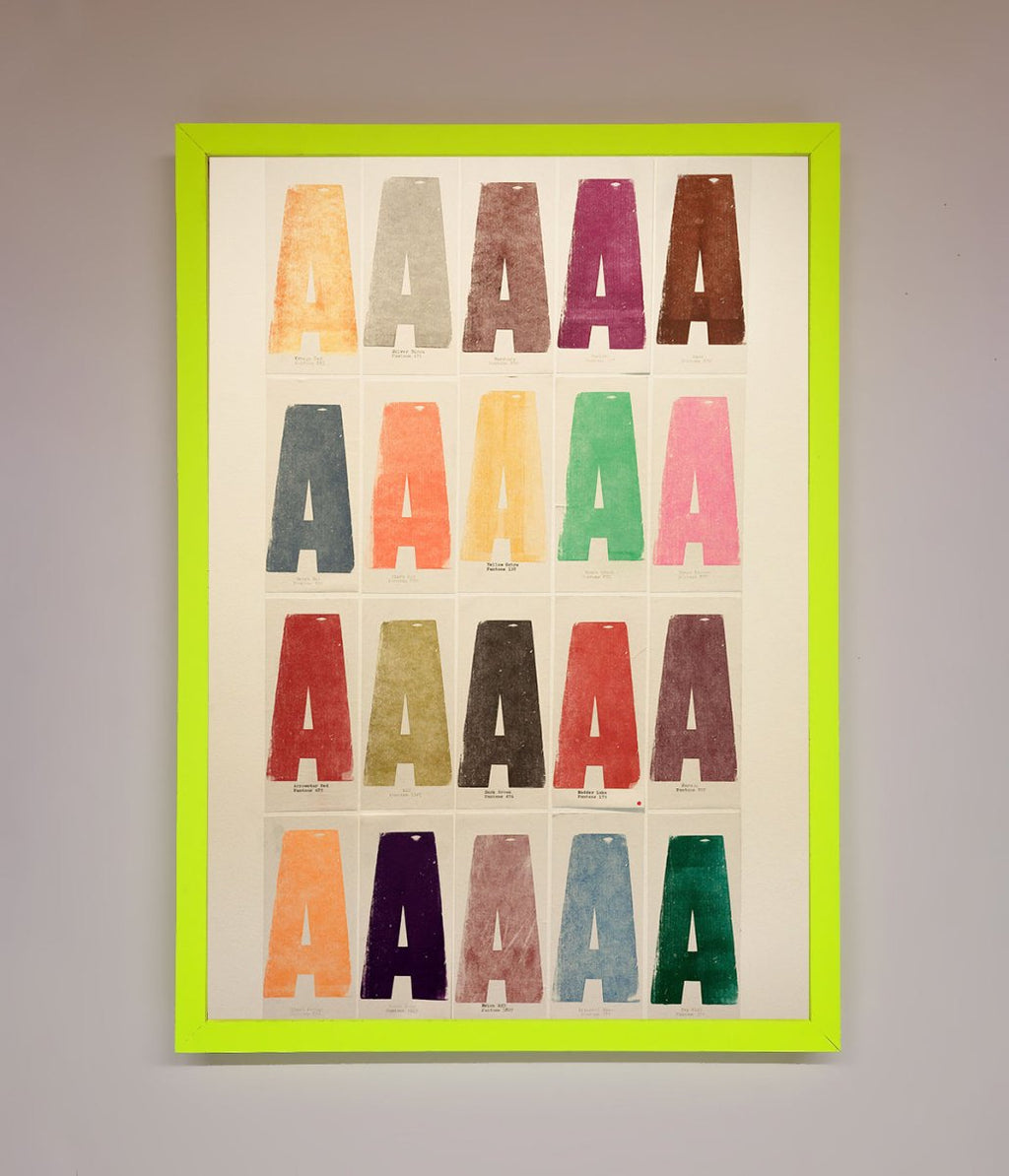 Framed Colour Poster Art Print