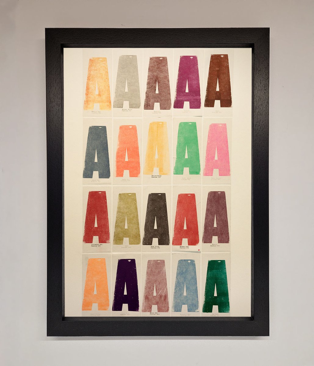 Framed Colour Poster Art Print