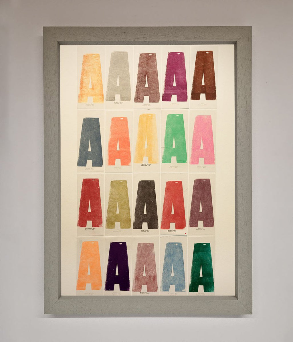 Framed Colour Poster Art Print