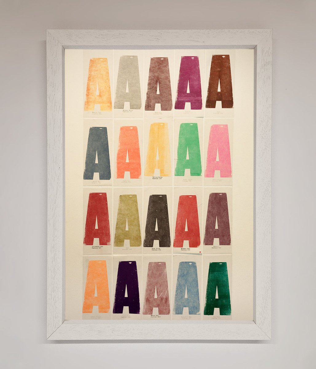 Framed Colour Poster Art Print