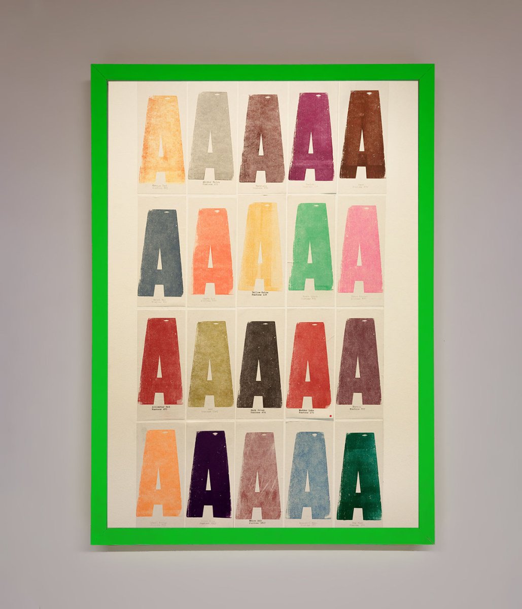 Framed Colour Poster Art Print