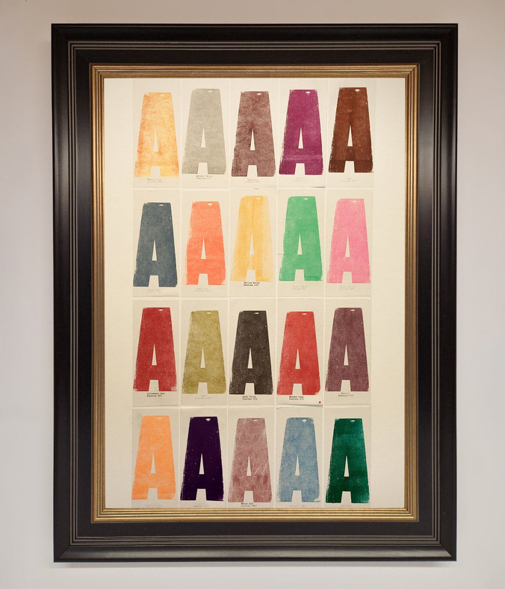 Framed Colour Poster Art Print