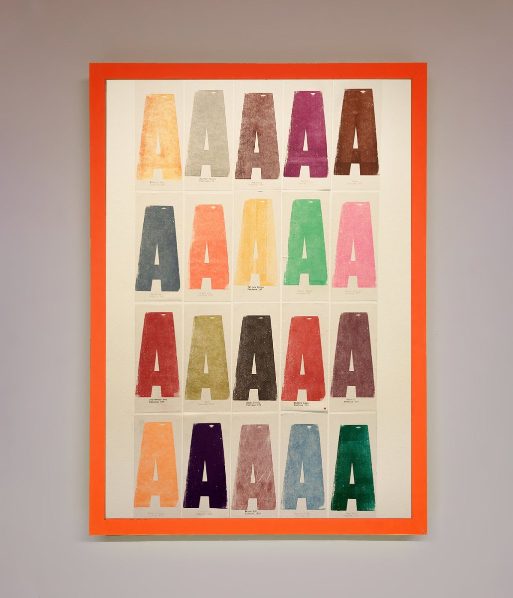 Framed Colour Poster Art Print