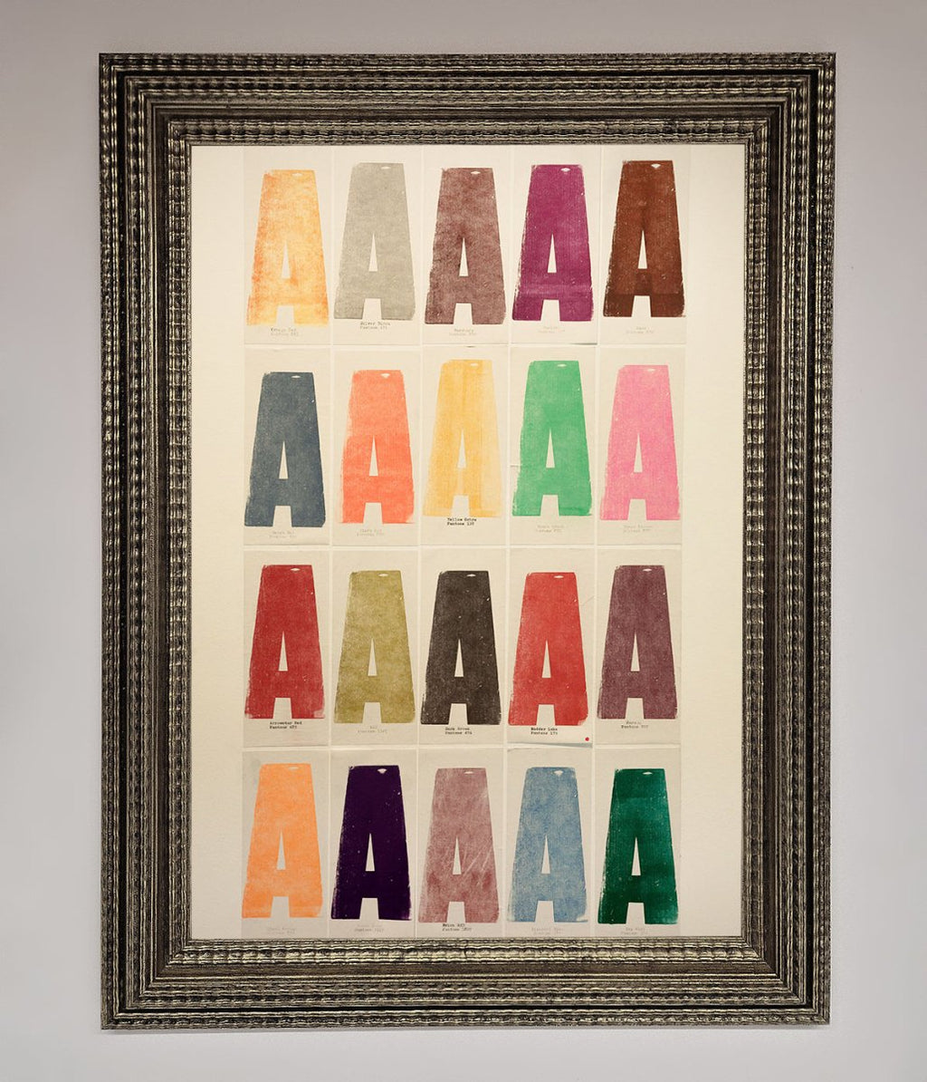 Framed Colour Poster Art Print