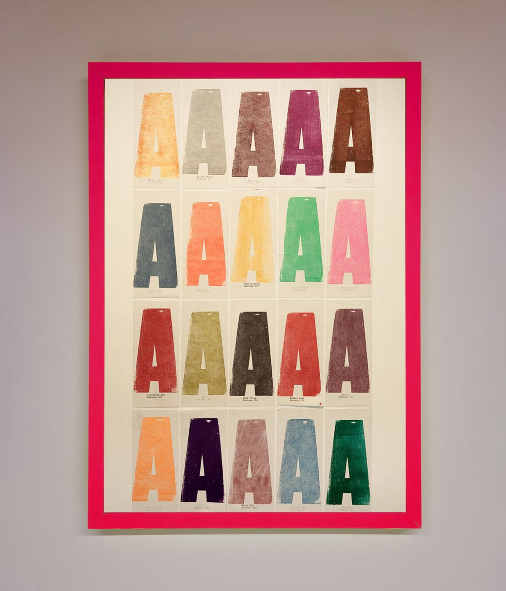 Framed Colour Poster Art Print