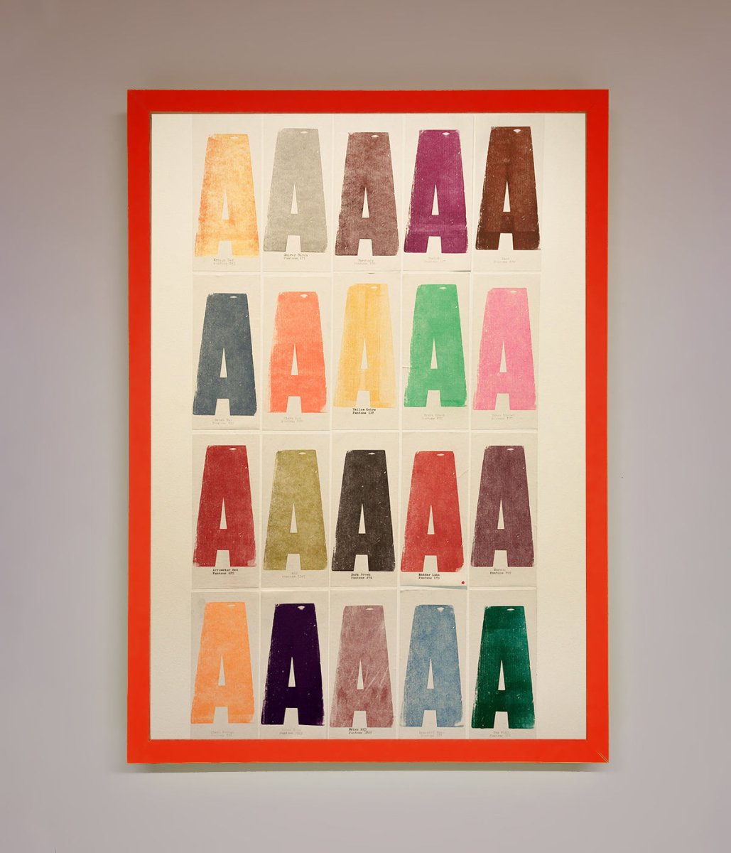 Framed Colour Poster Art Print