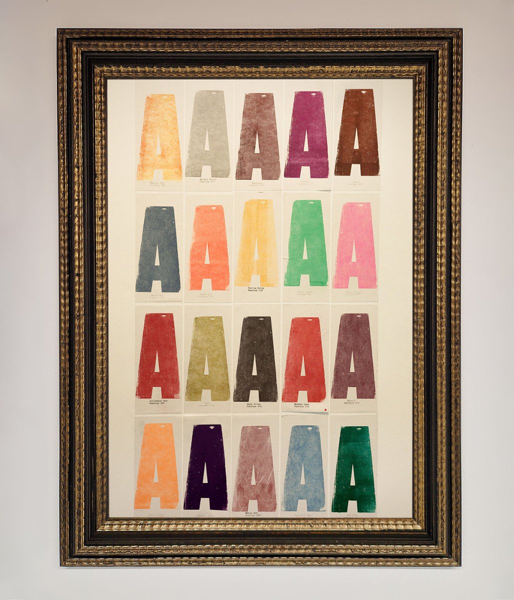 Framed Colour Poster Art Print