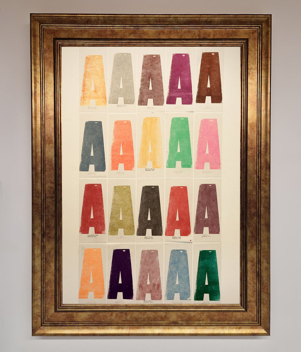 Framed Colour Poster Art Print