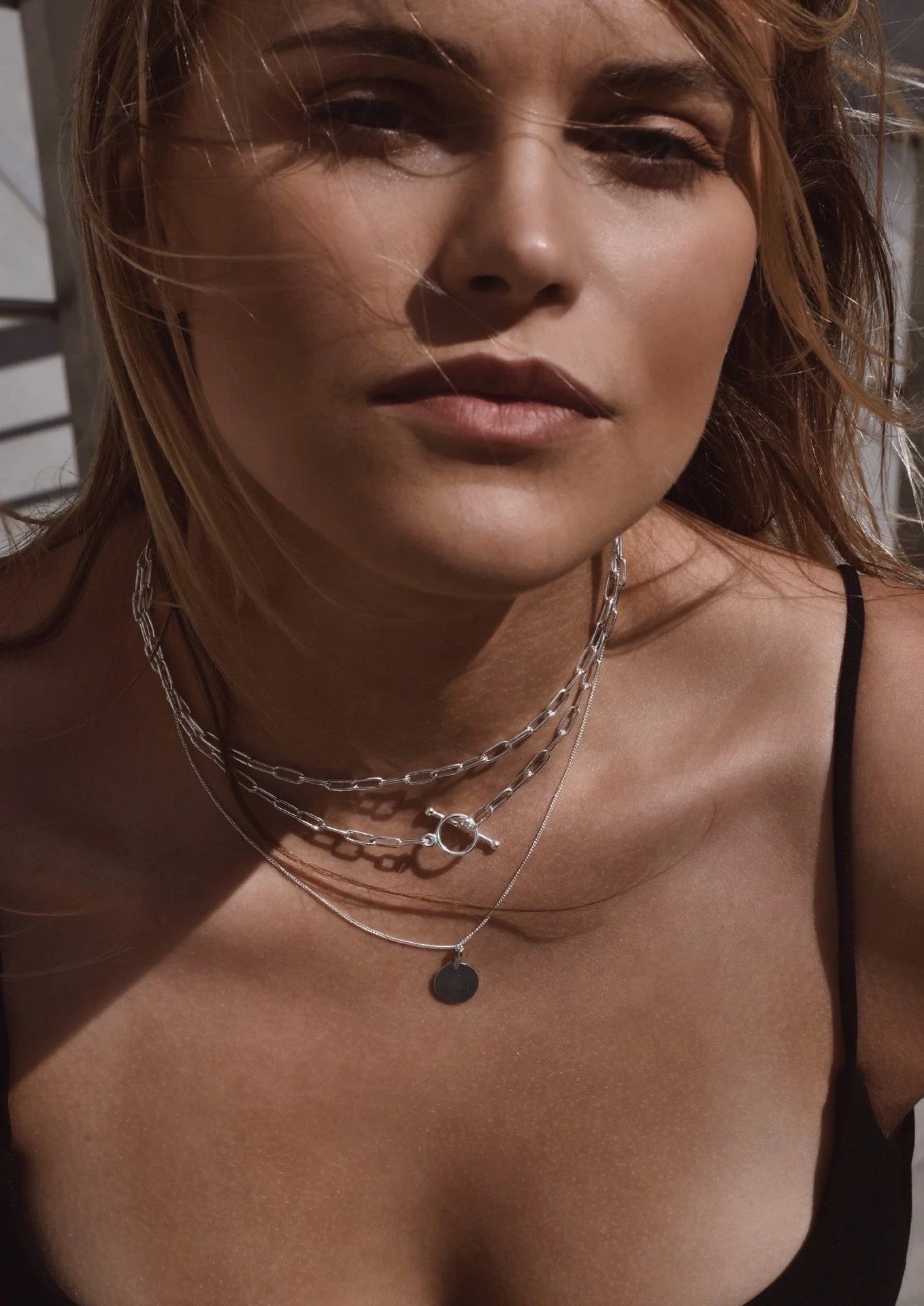 Sterling Silver Heart Choker - Handmade, Sustainable & Warranty Included by NO MORE at www.brixbailey.com