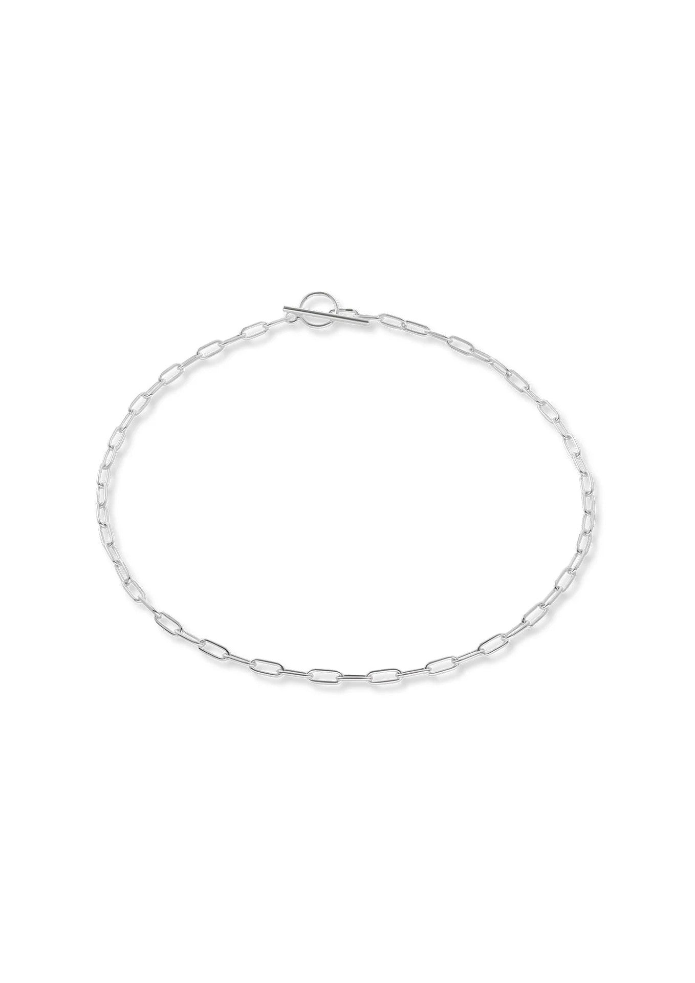 Sterling Silver Choker Necklace - Handmade, Sustainable, with Two-Year Warranty by NO MORE at www.brixbailey.com
