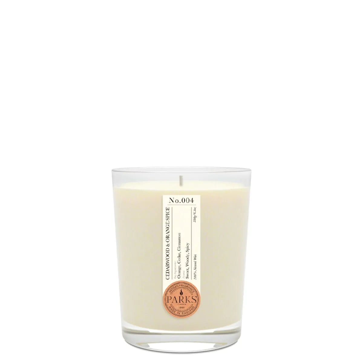 Cedarwood and Orange Spice Candle 180g