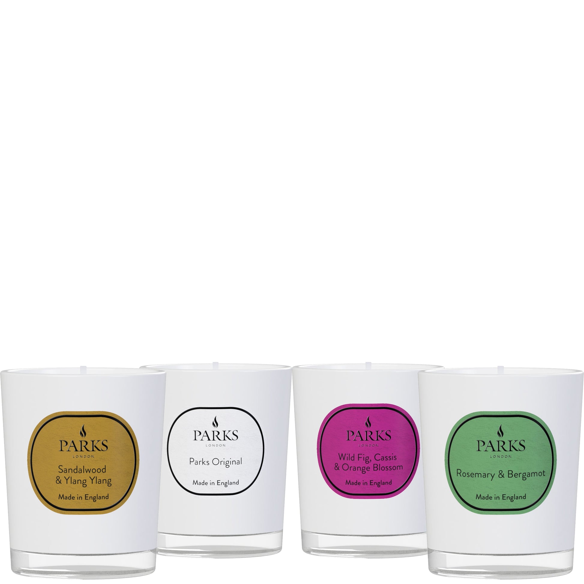 Vintage Aromatherapy Gift Set Four 70g Candles Mixed Fragrance