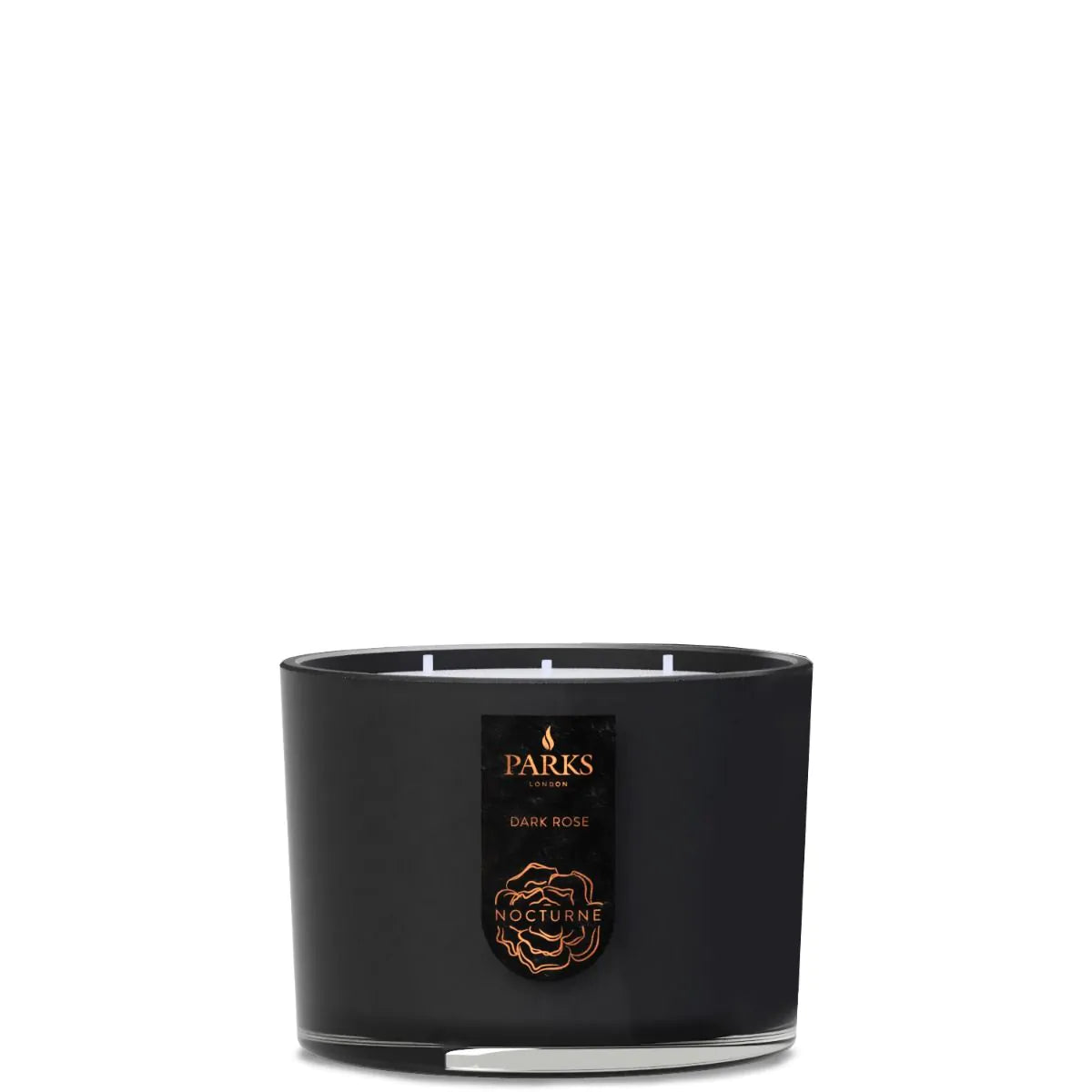 Dark Rose 3 Wick Scented Candle 350g