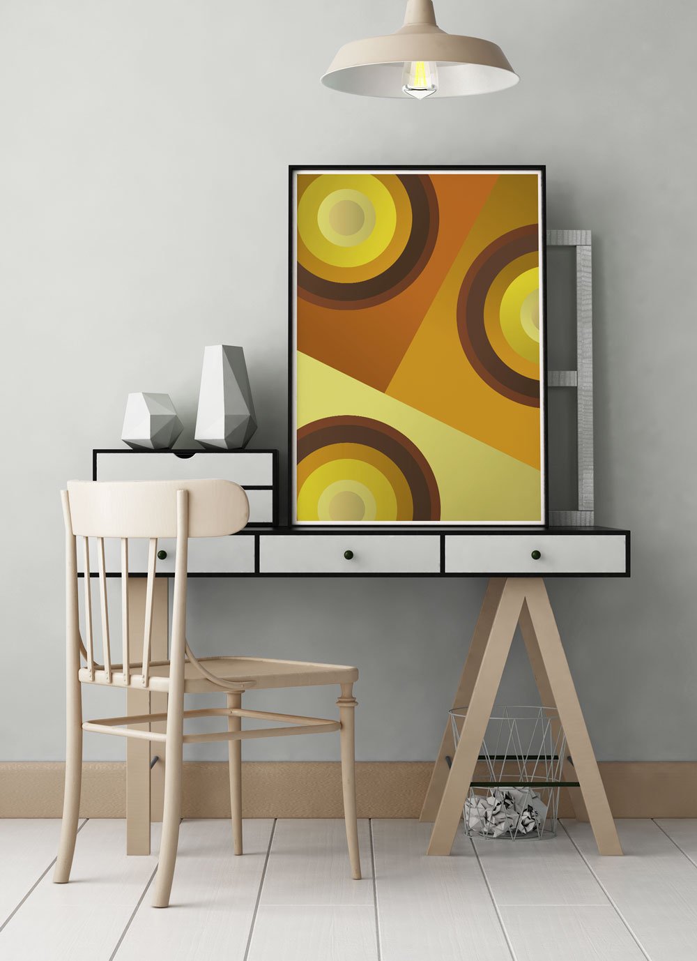 Party Time Mid Century Print