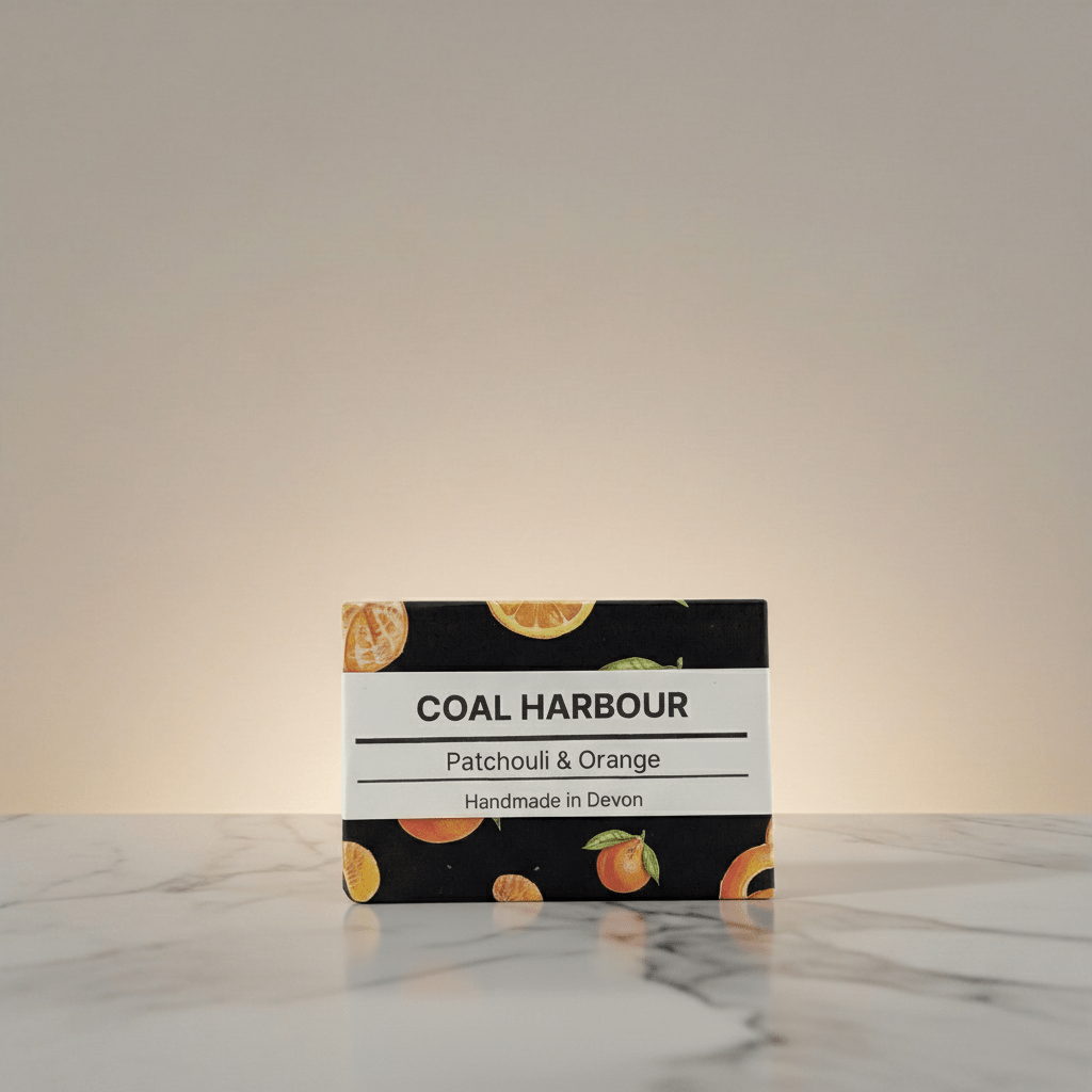 Patchouli and Orange Charcoal Soap Bar 100g