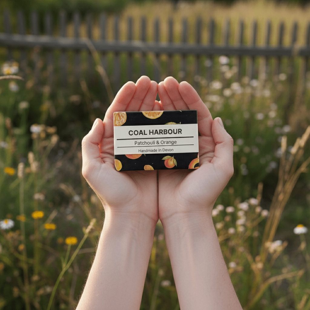 Patchouli and Orange Charcoal Soap Bar 100g