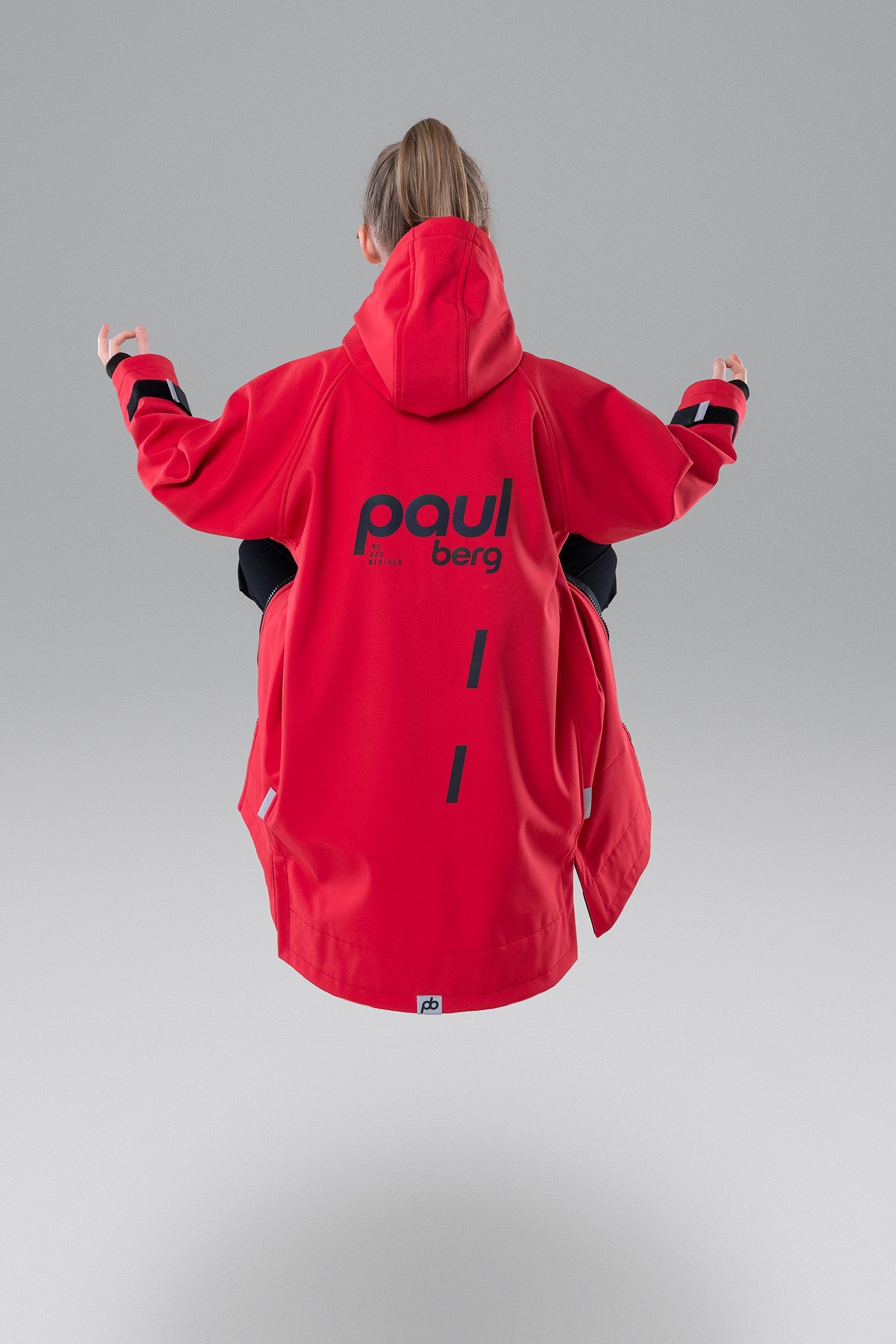 Paul Light Kids Outdoor Robe - Red