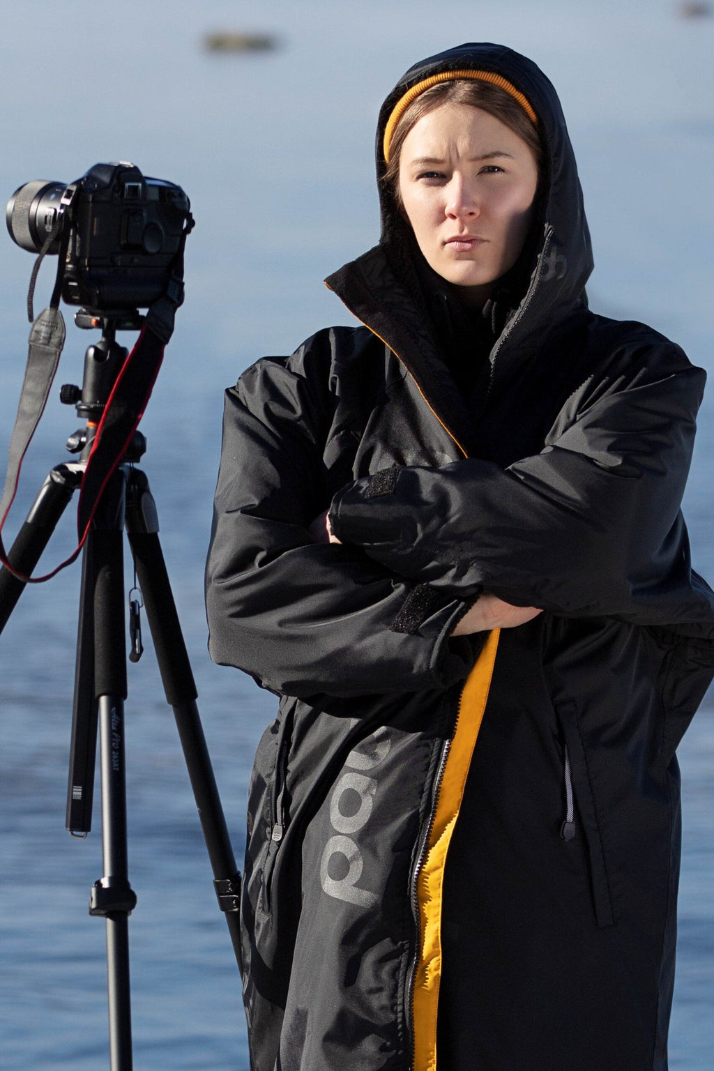 Paul Nordic Changing Robe - Black