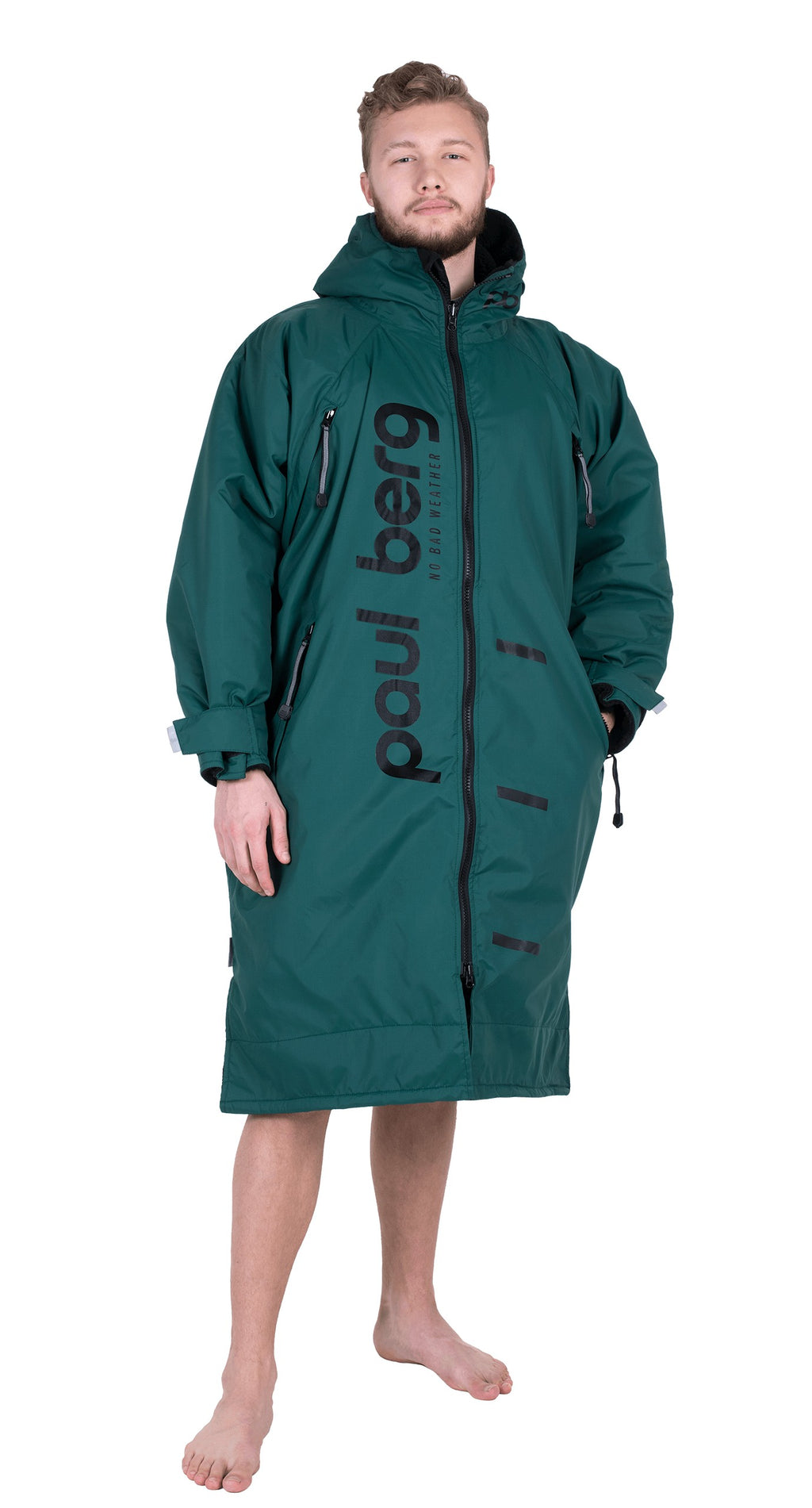 Paul Nordic Changing Robe - Dark Green