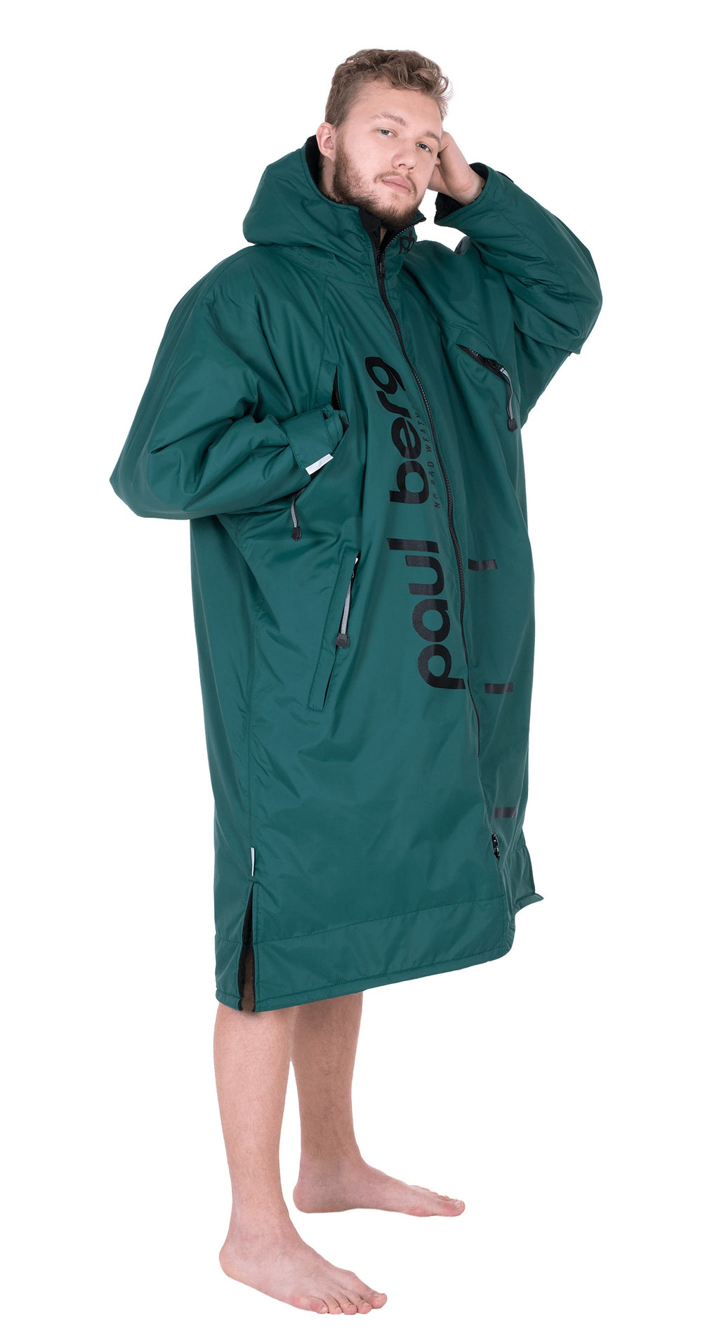 Paul Nordic Changing Robe - Dark Green
