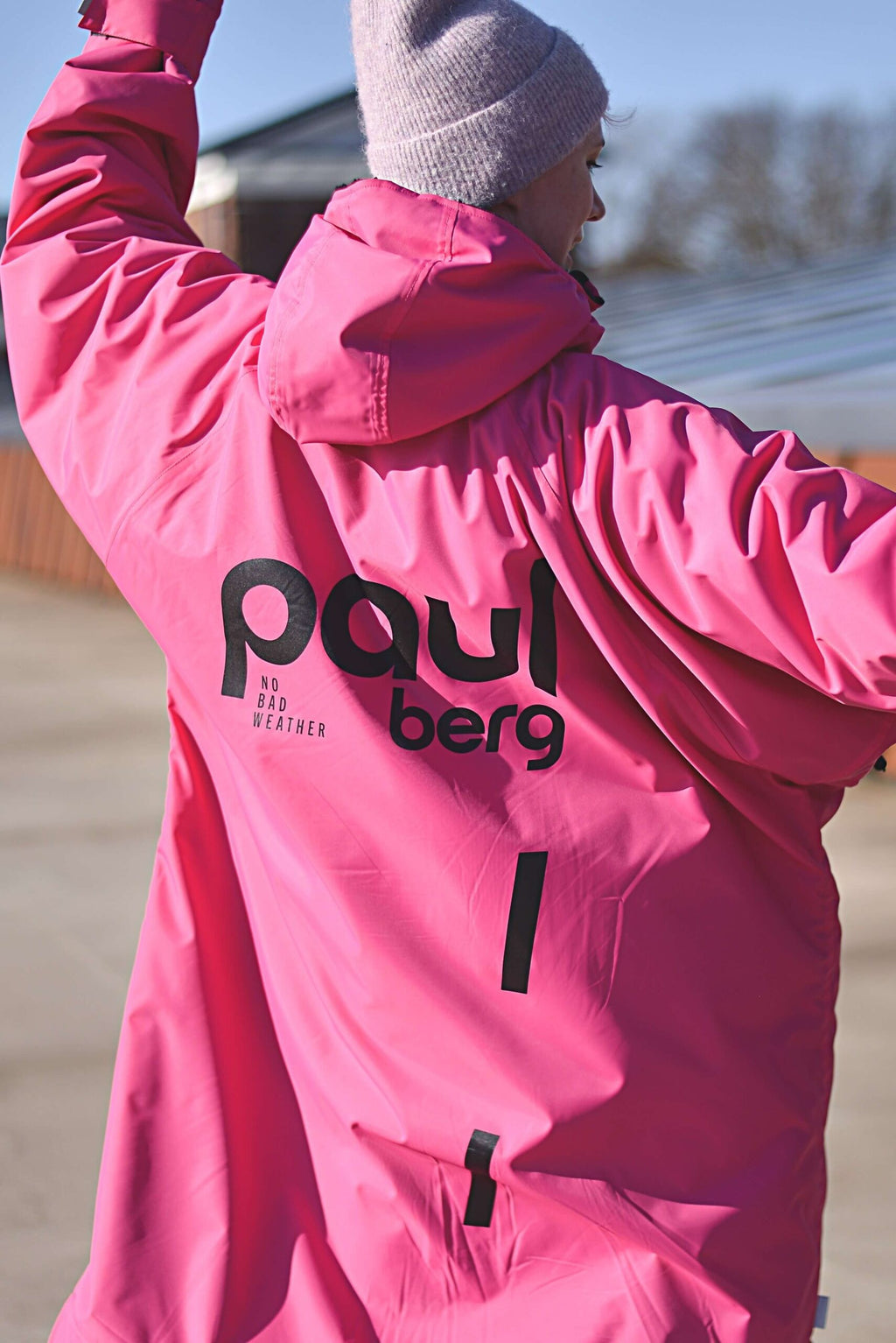 Paul Nordic Changing Robe - Fuchsia