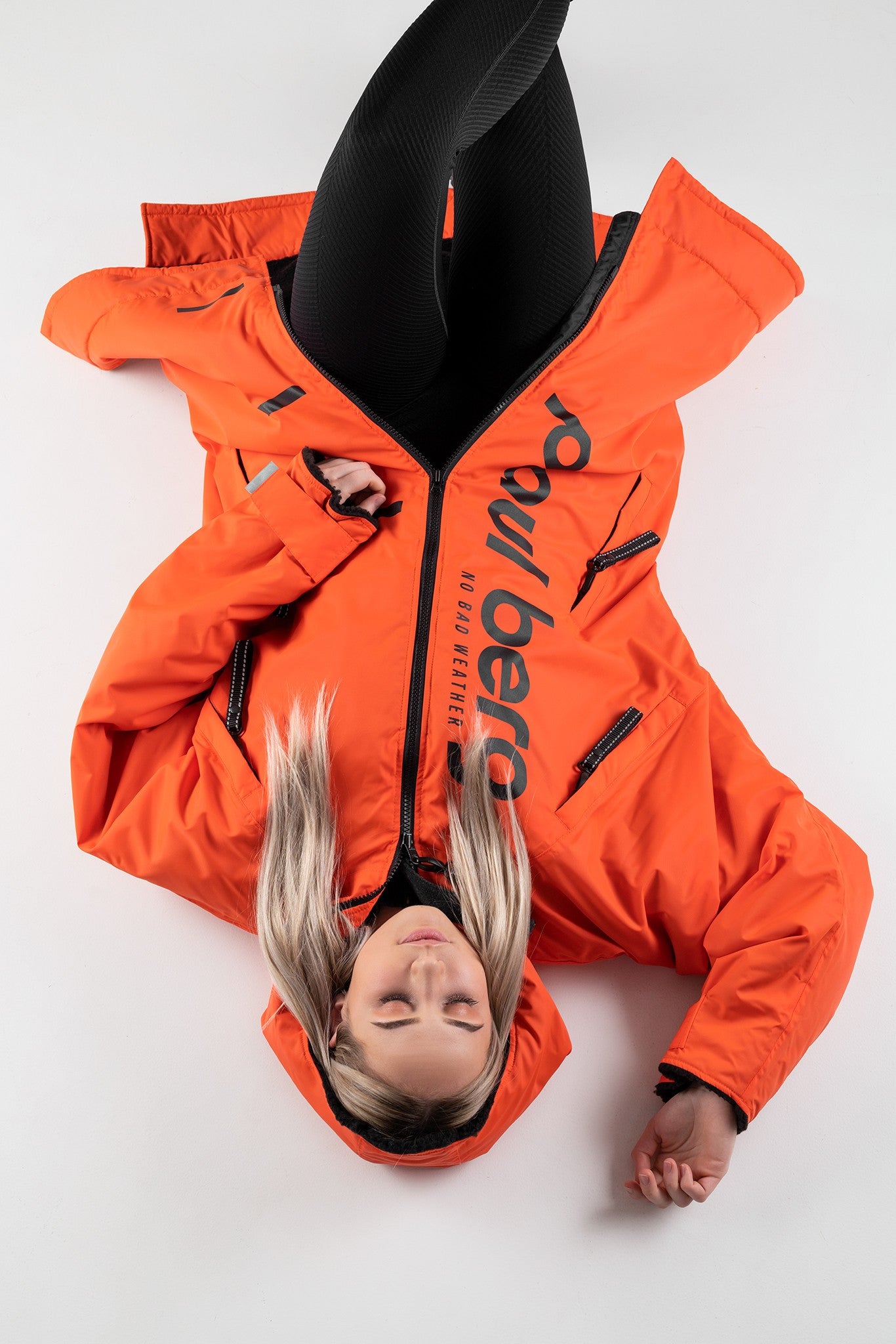 Paul Nordic Changing Robe - Orange