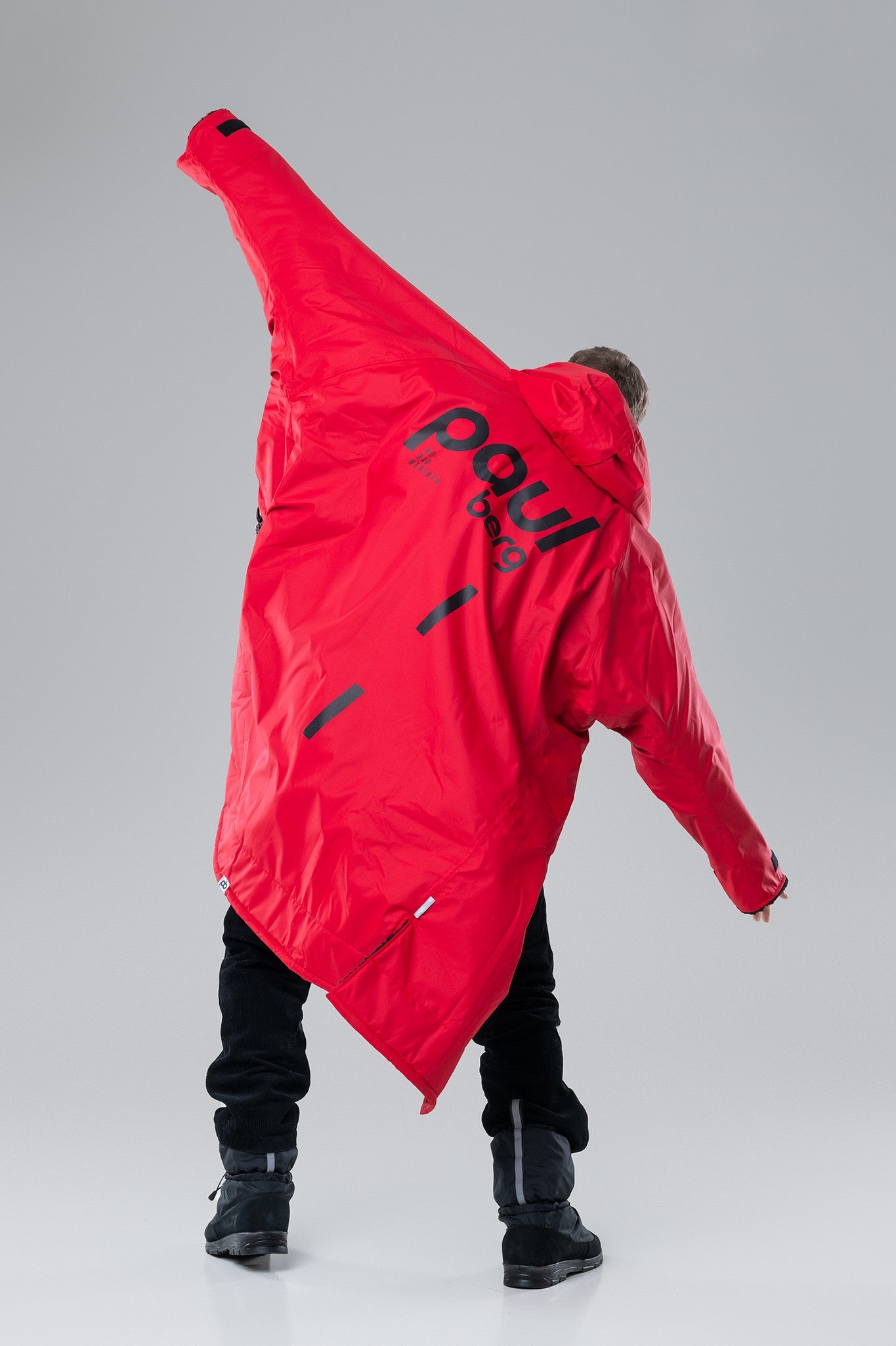 Paul Nordic Changing Robe - Red