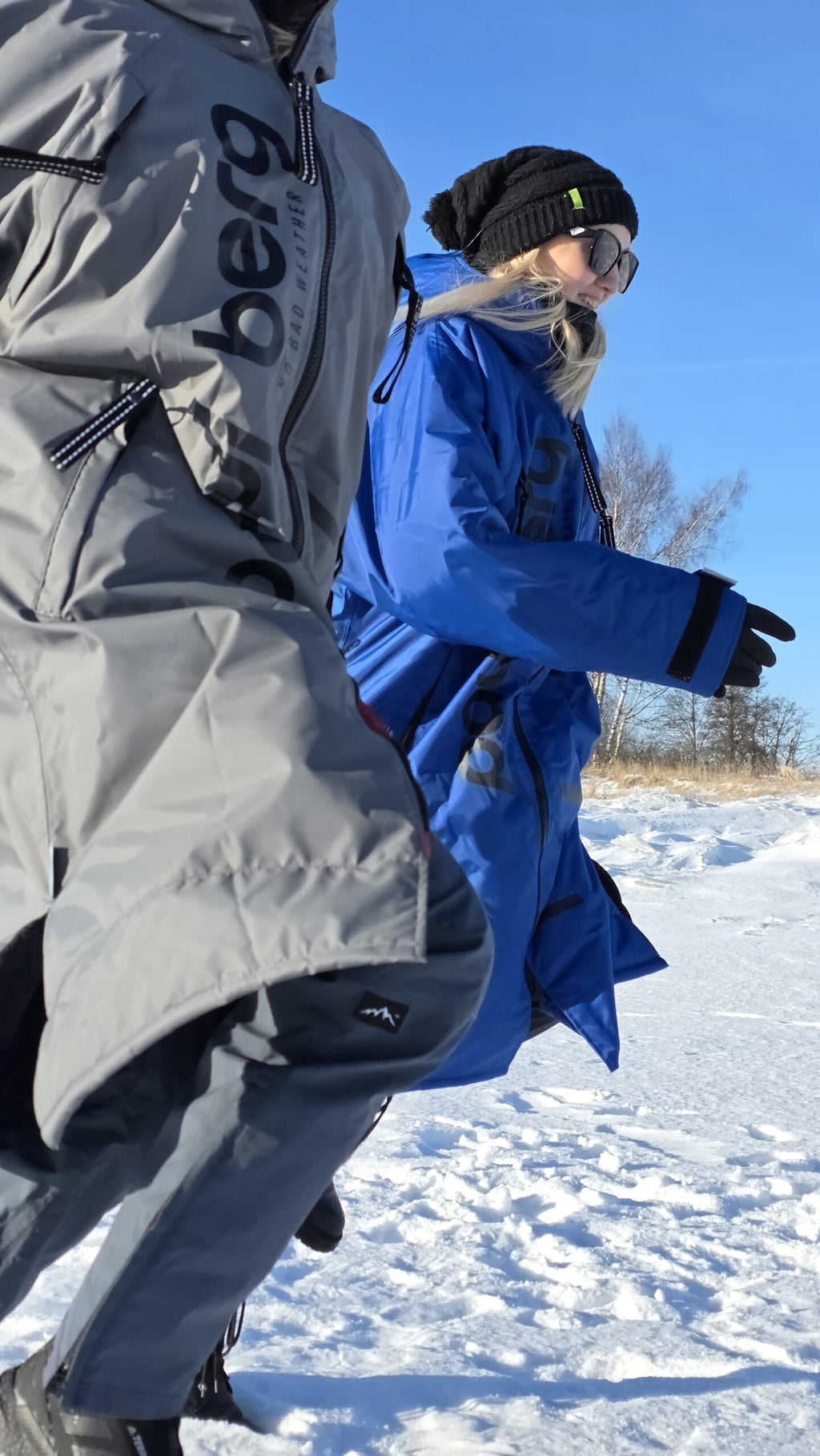 Paul Nordic Changing Robe - Royal Blue