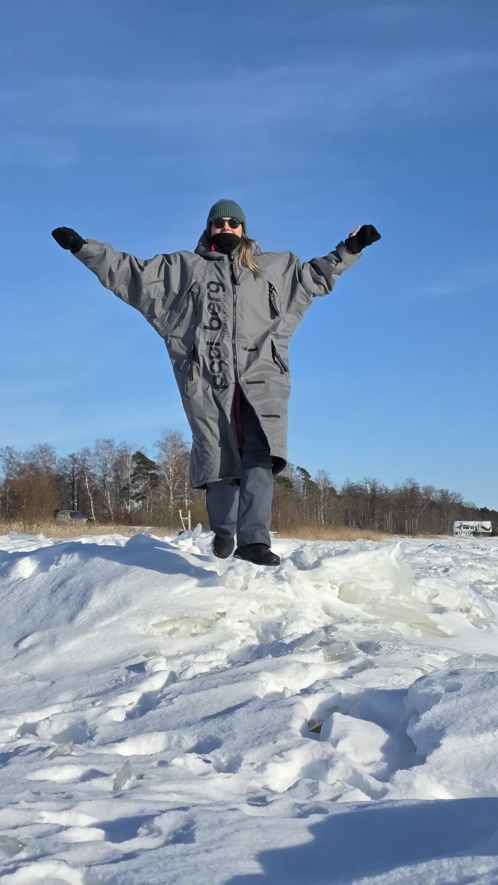 Paul Nordic Changing Robe - Steel Grey