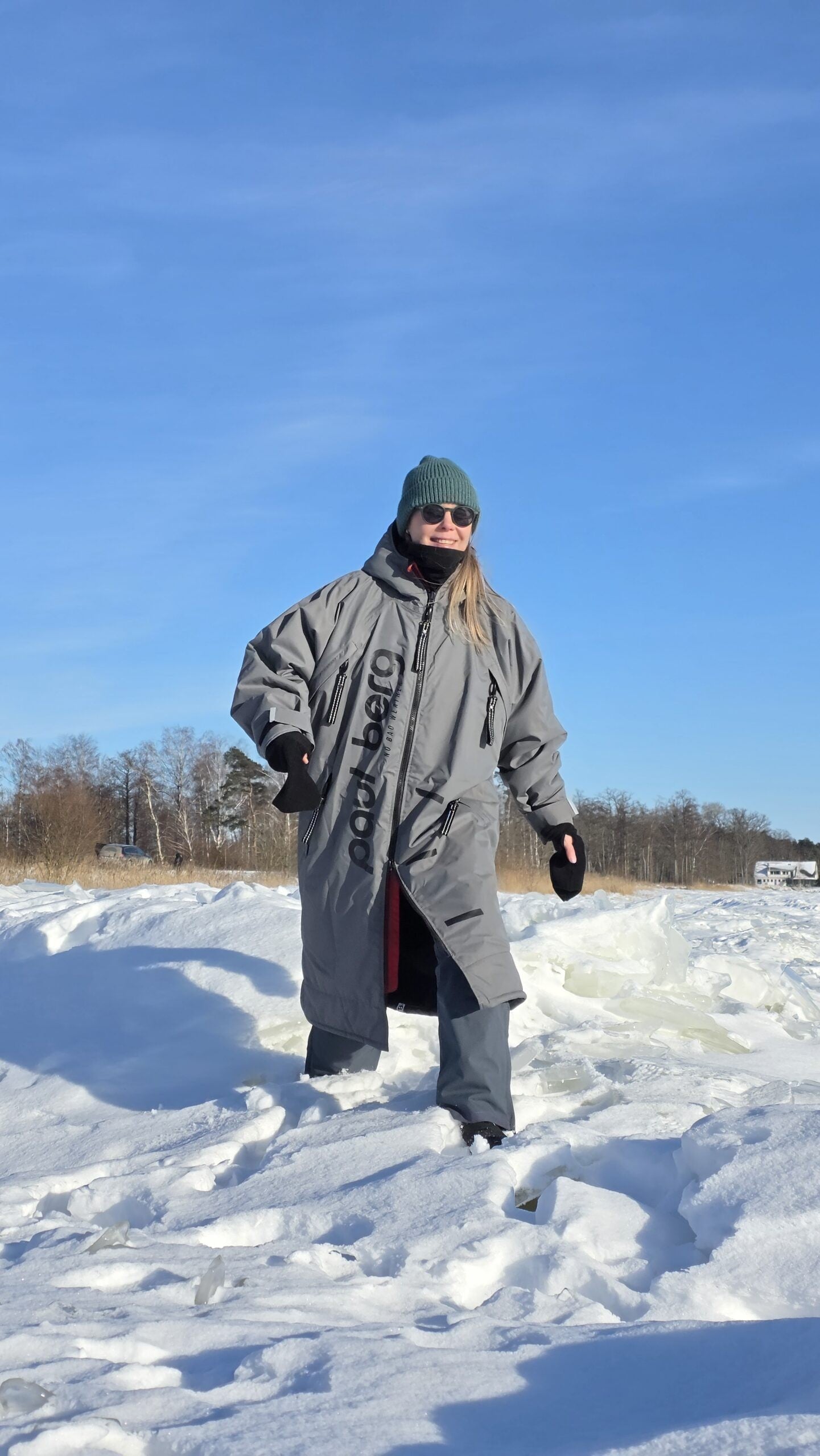 Paul Nordic Changing Robe - Steel Grey