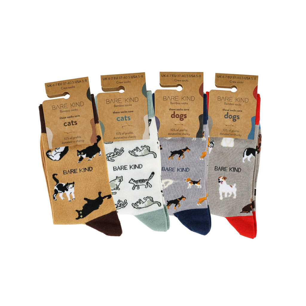 Paws and Claws Bamboo Sock Set