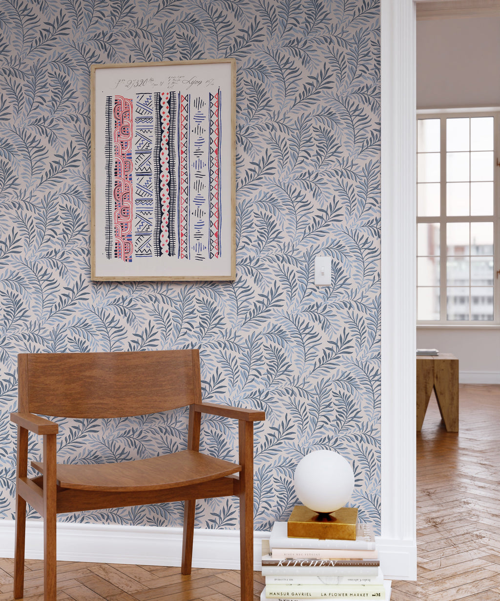 Peace in Blue Hues Wallpaper