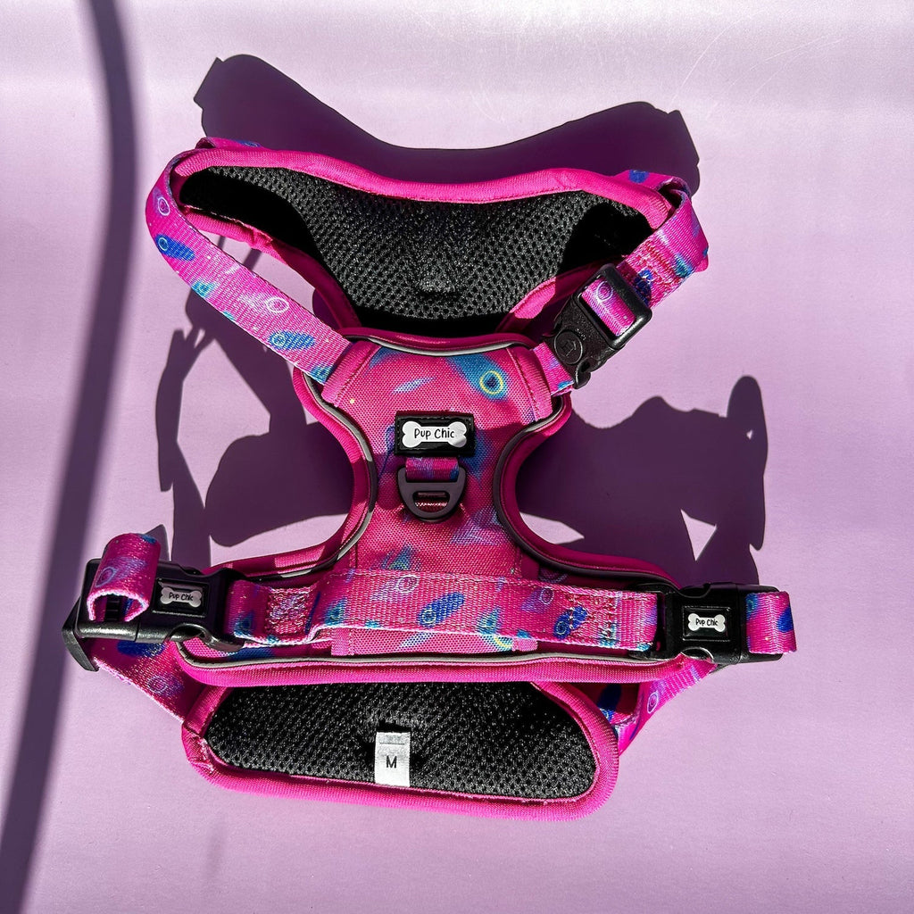 Peacock Power Tactical Dog Harness